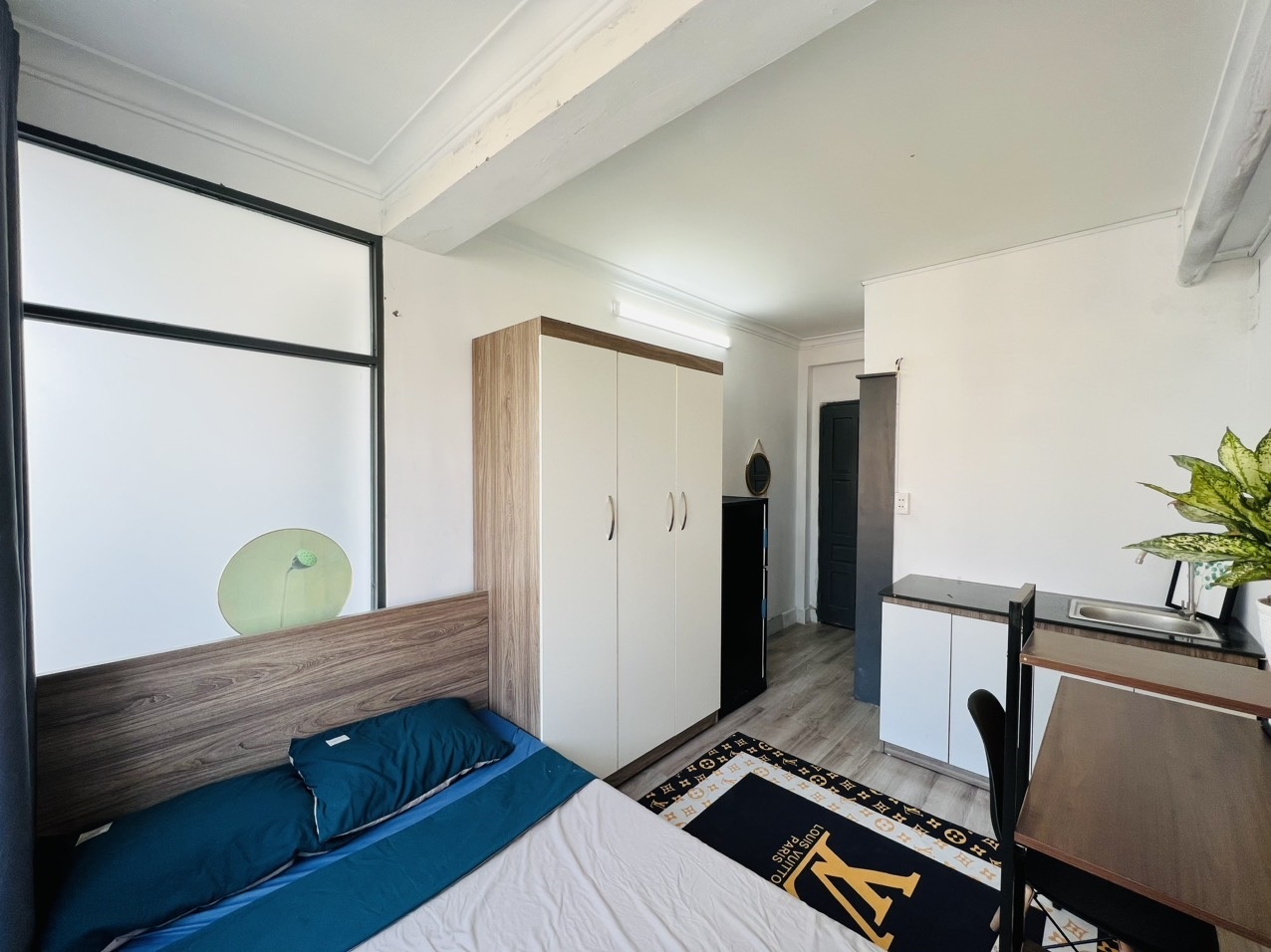 Phòng trọ Studio 25m2 tại AE Home Quang Trung - Gò Vấp - Phòng ngủ