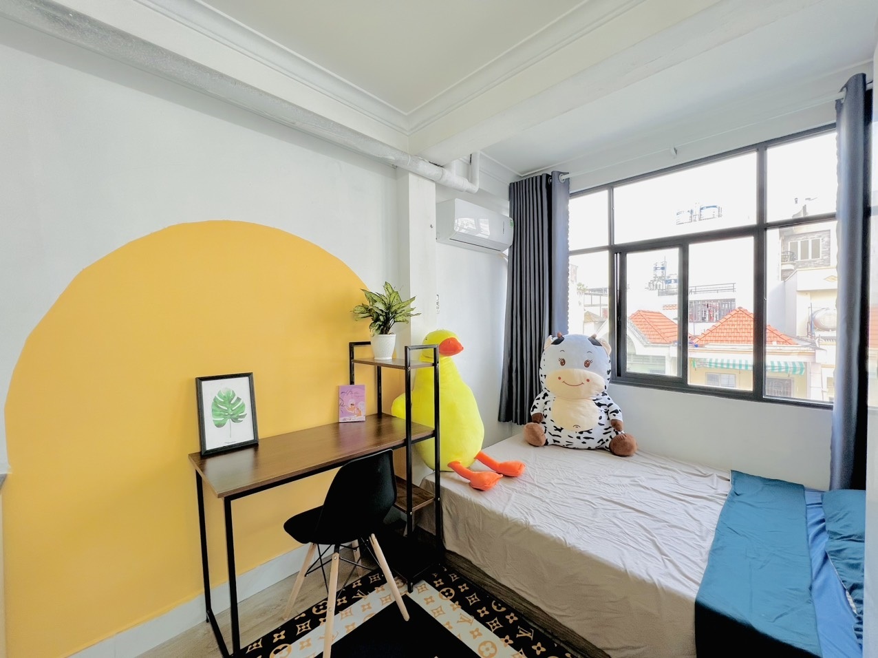 Phòng trọ Studio 25m2 tại AE Home Quang Trung - Gò Vấp - Phòng ngủ