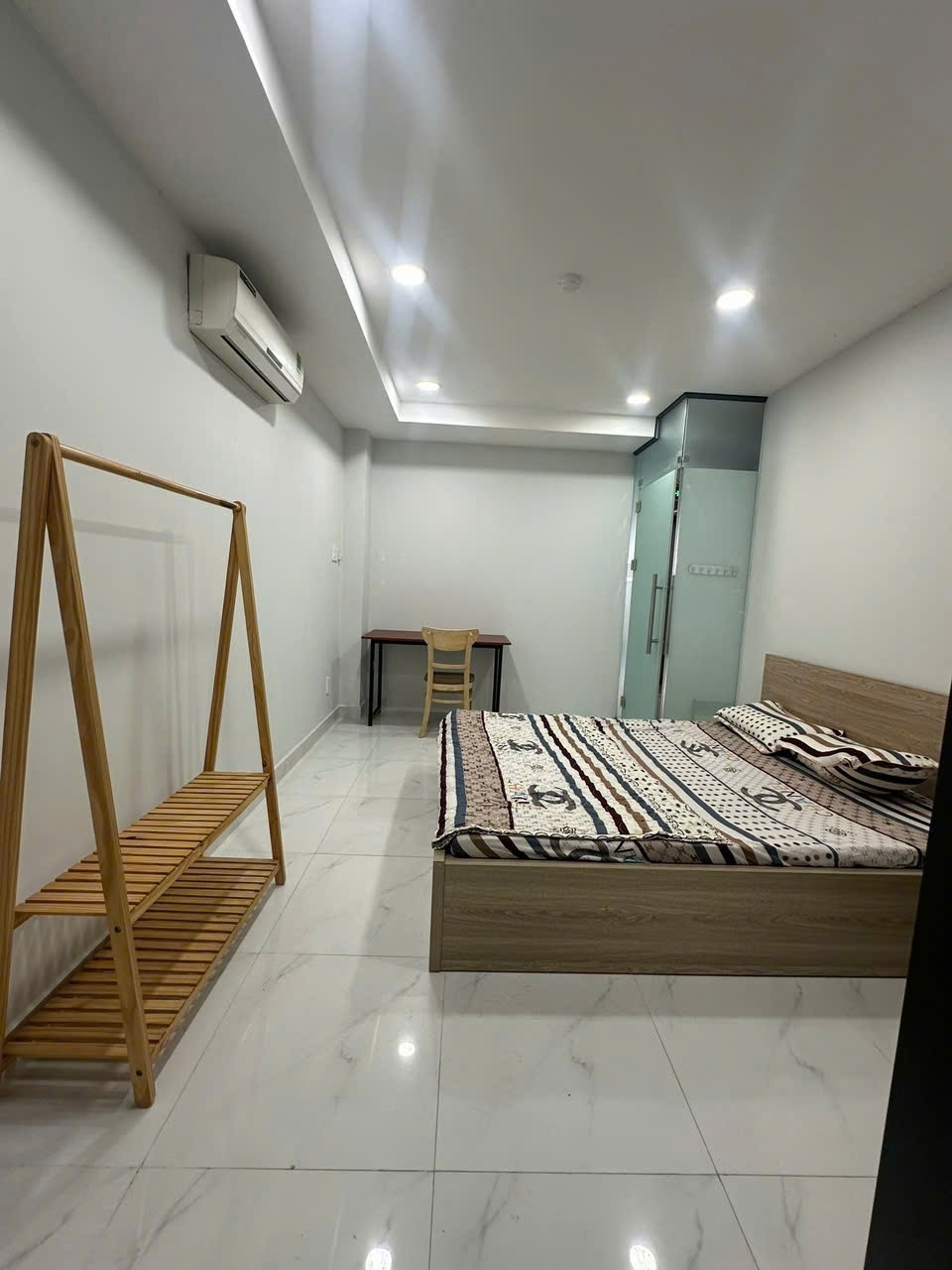 Phòng trọ Studio 20m2 tại AM House Điện Biên Phủ - Bình Thạnh - Phòng ngủ