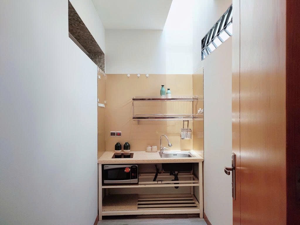 Phòng trọ Studio 45m2 tại PTC House Đường số 53 - Quận 2 - Phòng bếp