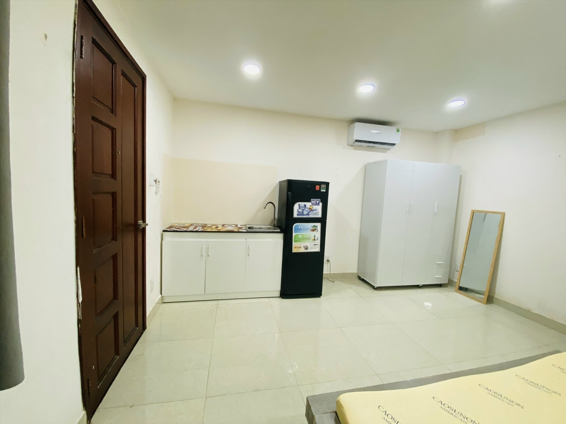 Phòng trọ Studio 25m2 tại SULA Home Đồng Xoài - Tân Bình - Phòng bếp