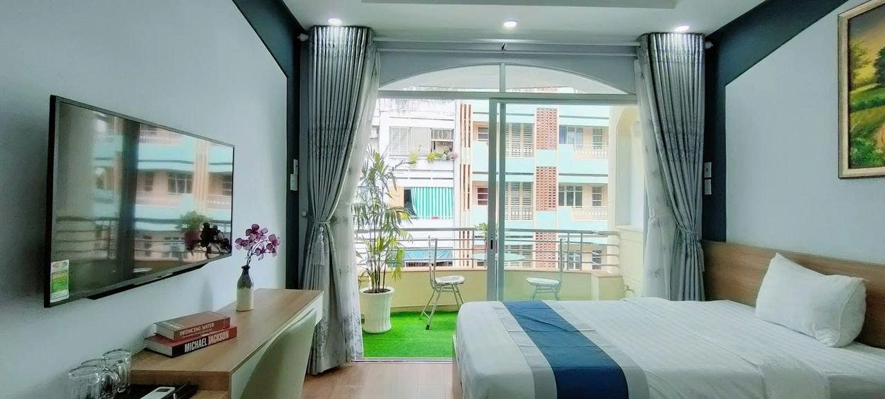 Phòng trọ Studio 30m2 tại PTC House Đỗ Quang Đẩu - Quận 1 - Phòng ngủ