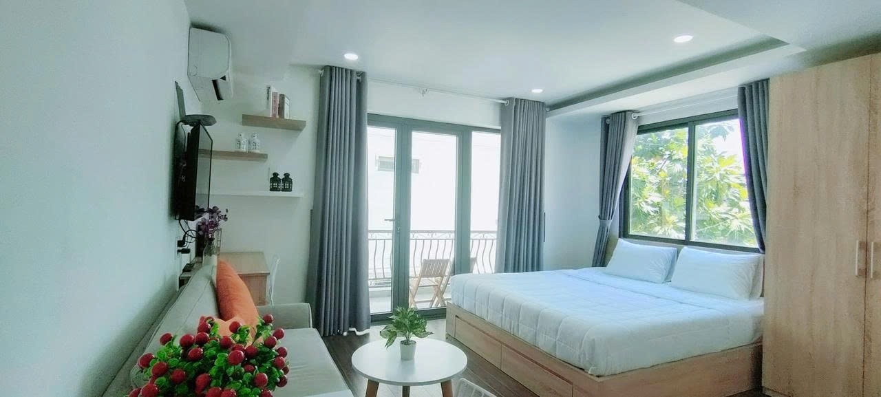 Phòng trọ Studio 30m2 tại PTC House Võ Trường Toản - Quận 2 - Phòng ngủ