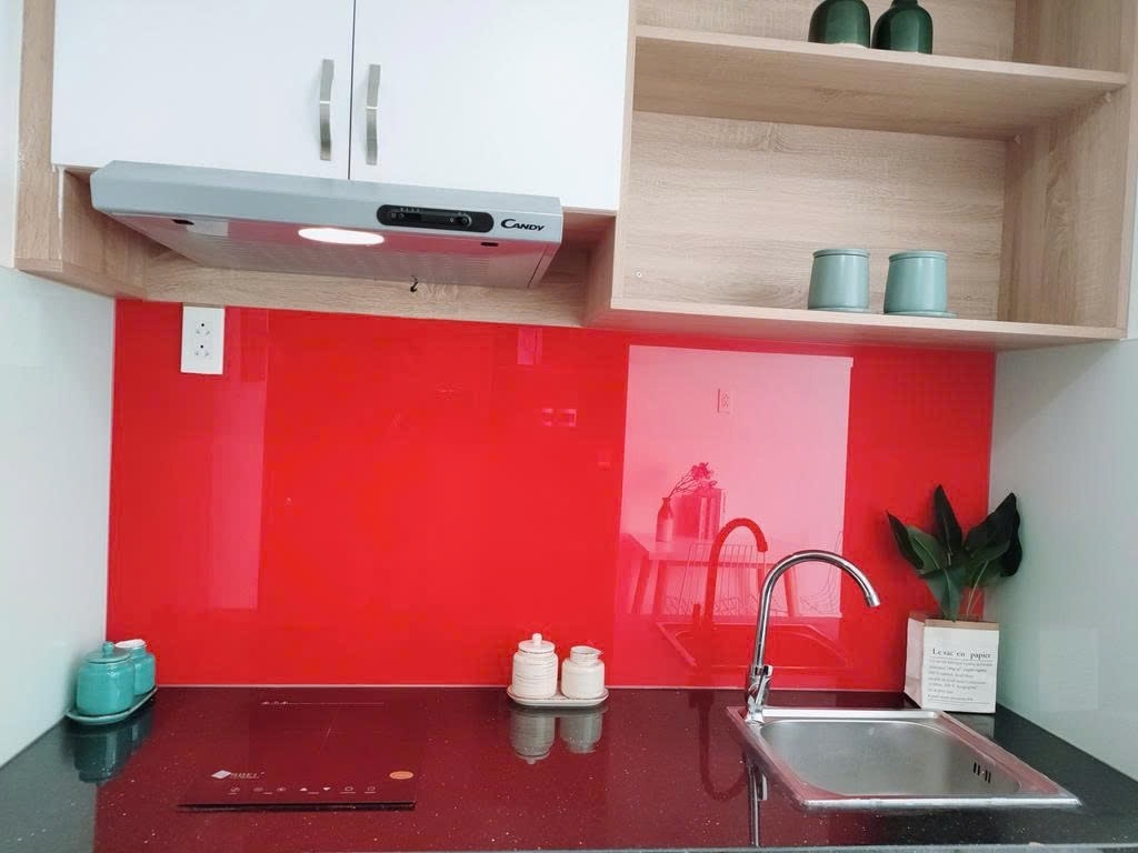 Phòng trọ Studio 30m2 tại PTC House Võ Trường Toản - Quận 2 - Phòng bếp
