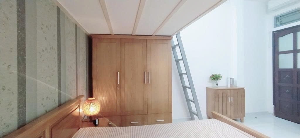 Phòng trọ Duplex 20m2 tại PTC House Bà Lê Chân - Quận 1 - Phòng ngủ
