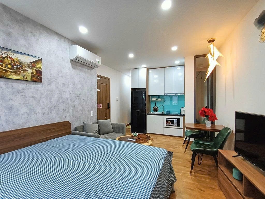 Phòng trọ Studio 30m2 tại PTC House 2 Đường 62 - Quận 2 - Phòng khách