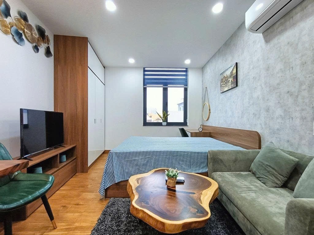 Phòng trọ Studio 30m2 tại PTC House 2 Đường 62 - Quận 2 - Phòng ngủ