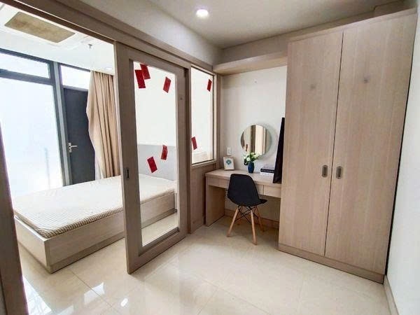 Phòng trọ Studio 25m2 tại PTC House 2 Trần Hưng Đạo - Quận 1 - Phòng ngủ