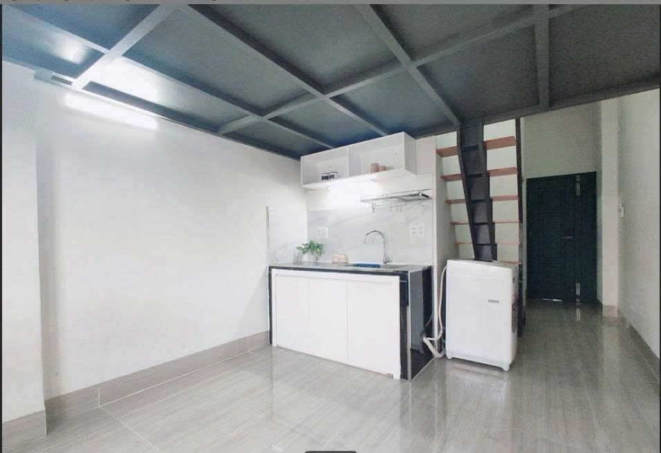 Phòng trọ Duplex 15m2 tại PTC House 2 Huỳnh Tấn Phát - Quận 7 - Phòng bếp