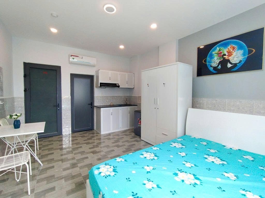 Phòng trọ Studio 23m2 tại PTC House Đường số 13 - Quận 7 - Phòng ngủ