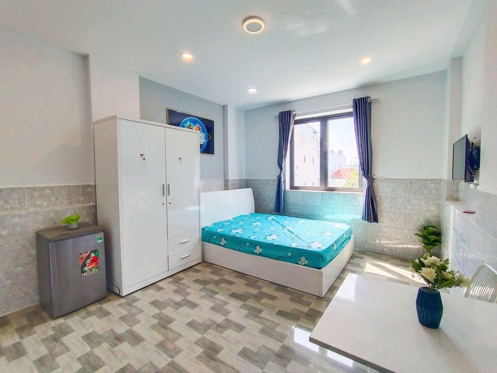 Phòng trọ Studio 23m2 tại PTC House Đường số 13 - Quận 7 - Phòng ngủ