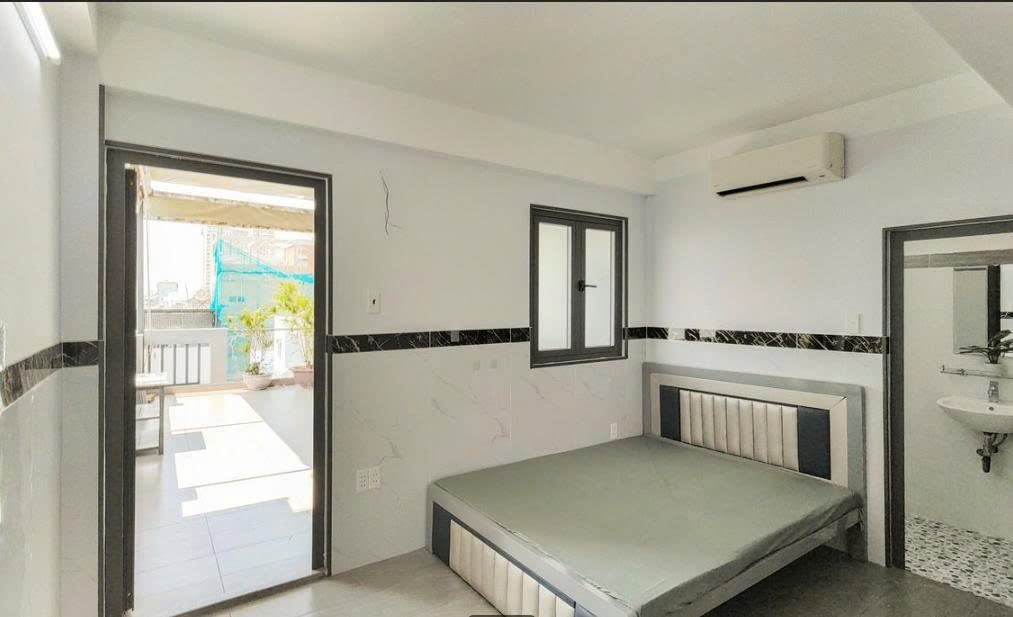 Phòng trọ Studio 25m2 tại PTC House Đường Số 17 - Quận 7 - Phòng ngủ