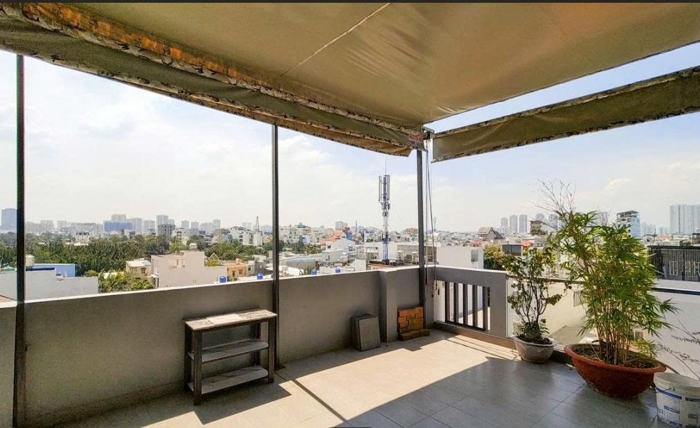 Phòng trọ Studio 25m2 tại PTC House Đường Số 17 - Quận 7 - Ban công