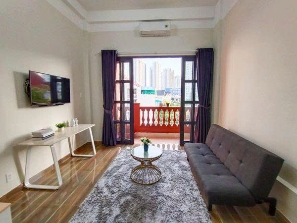 Phòng trọ Duplex 40m2 tại PTC House 2 Trần Xuân Soạn - Quận 7 - Phòng khách