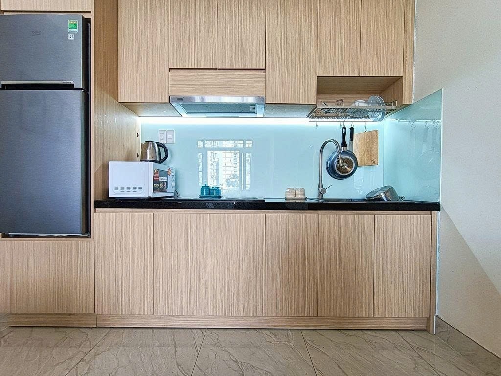 Phòng trọ Studio 30m2 tại PTC House 1 Đường 64 - Quận 2 - Phòng bếp