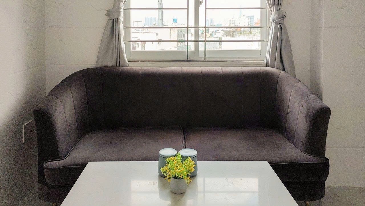 Phòng trọ Duplex 10m2 tại PTC House Nguyễn Thị Xiếu - Quận 7 - Phòng khách