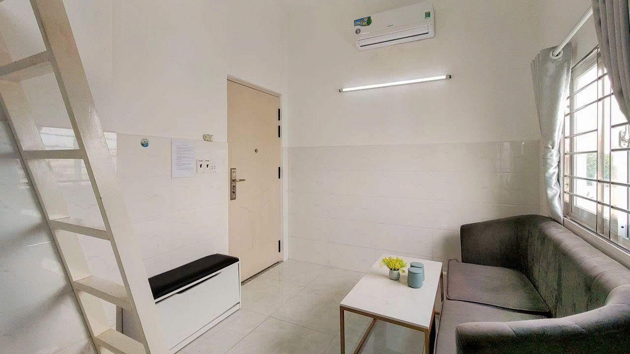 Phòng trọ Duplex 10m2 tại PTC House Nguyễn Thị Xiếu - Quận 7 - Phòng ngủ