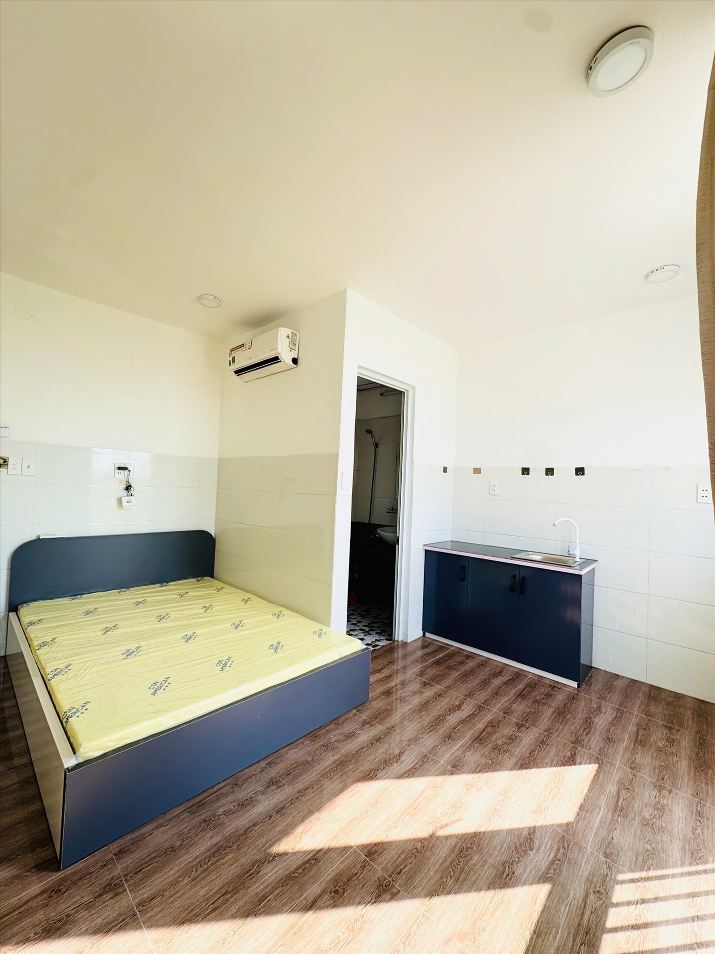 Phòng trọ Studio 25m2 tại Diamond Nguyễn Văn Công - Gò Vấp - Phòng ngủ