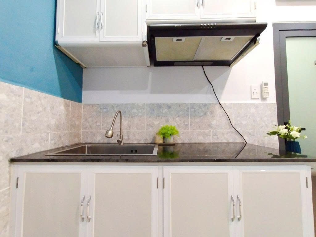 Phòng trọ Studio 17m2 tại PTC House 1 Đường số 2 - Quận 7 - Phòng bếp