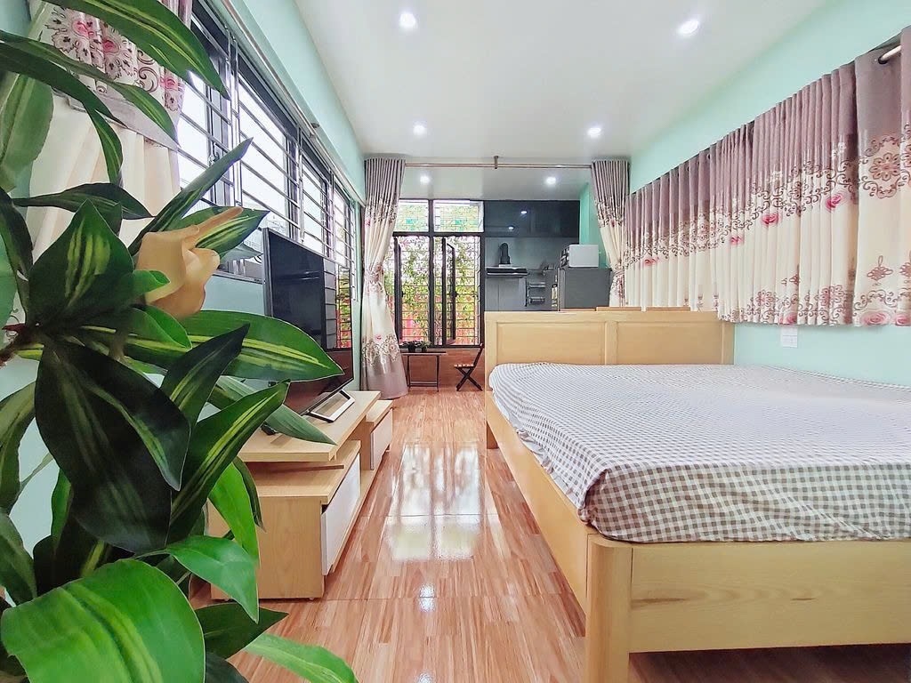 Phòng trọ Studio 30m2 tại PTC House Ngọc Hà - Ba Đình - Phòng ngủ