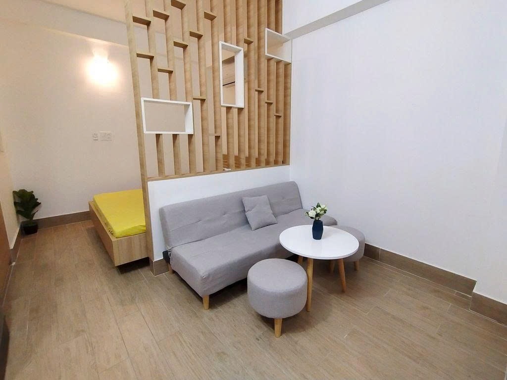 Phòng trọ Studio 25m2 tại PTC House Đường 77 - Quận 7 - Phòng khách
