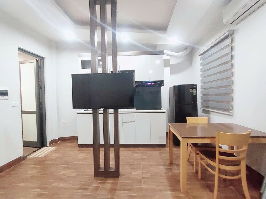Phòng trọ Studio 35m2 tại PTC House Phan Kế Bính -  Ba Đình - Phòng khách