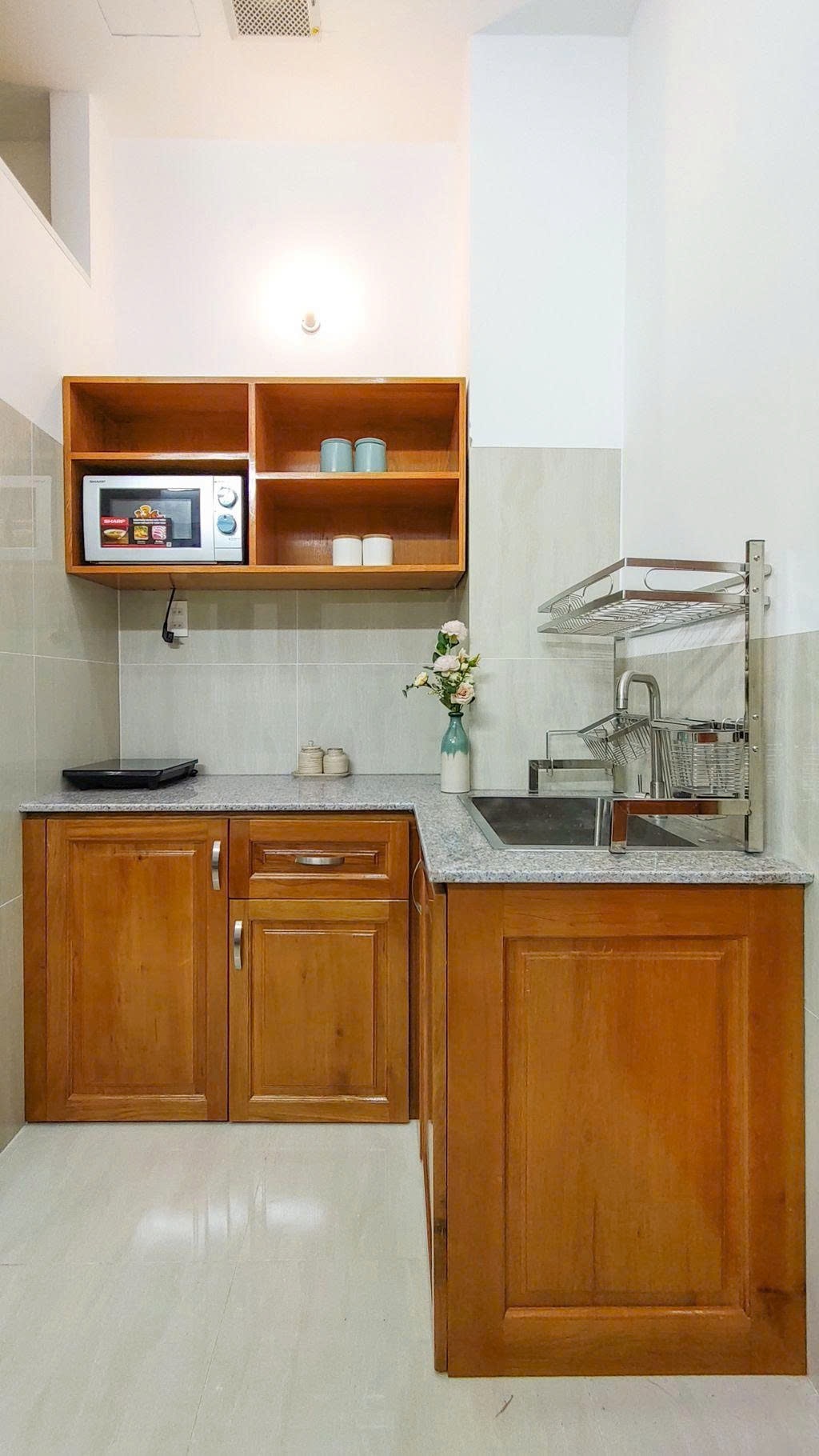 Phòng trọ 1 Phòng ngủ 20m2 tại PTC House Tôn Thất Thuyết - Quận 4 - Phòng bếp