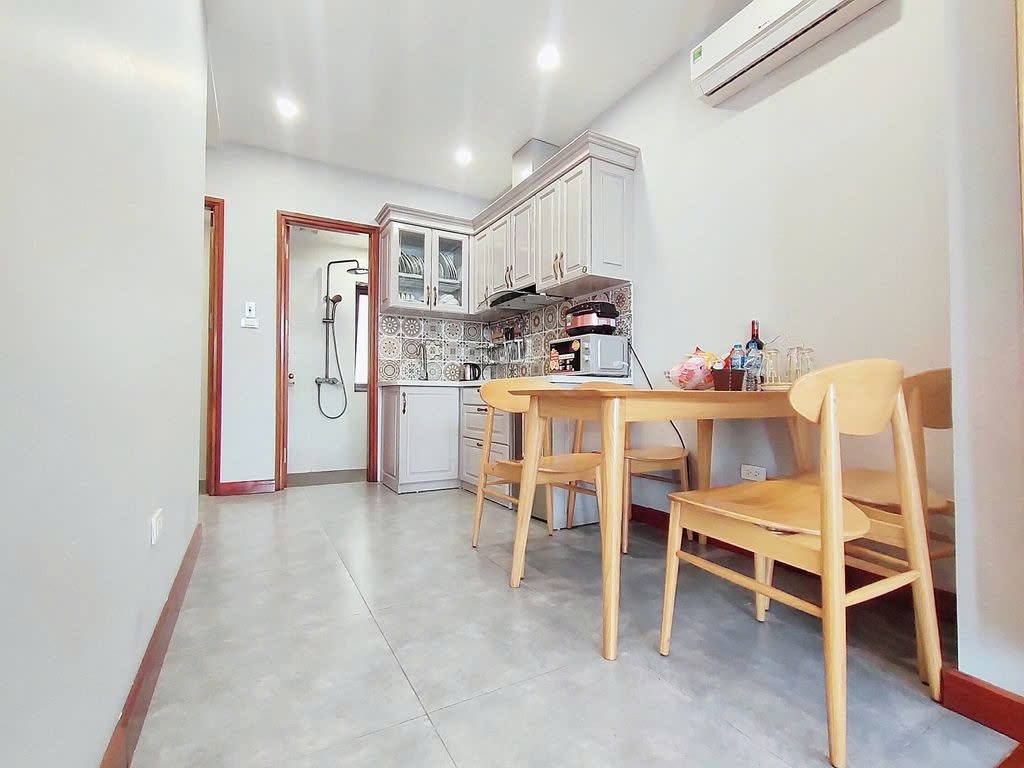 Phòng trọ Studio 75m2 tại PTC House Nguyễn Đình Thi - Tây Hồ - Phòng bếp