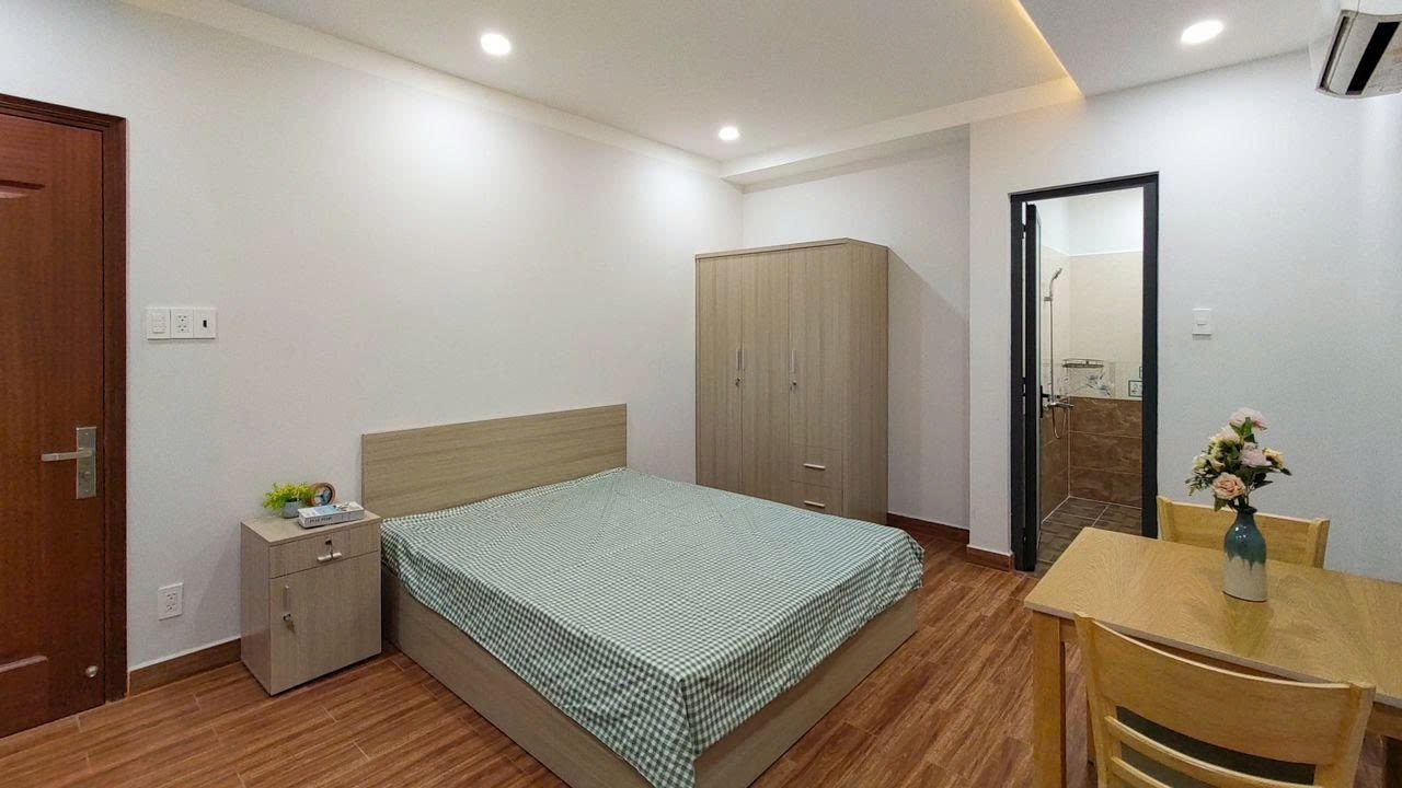 Phòng trọ Studio 20m2 tại PTC House Đường số 8 - Quận 7 - Phòng ngủ