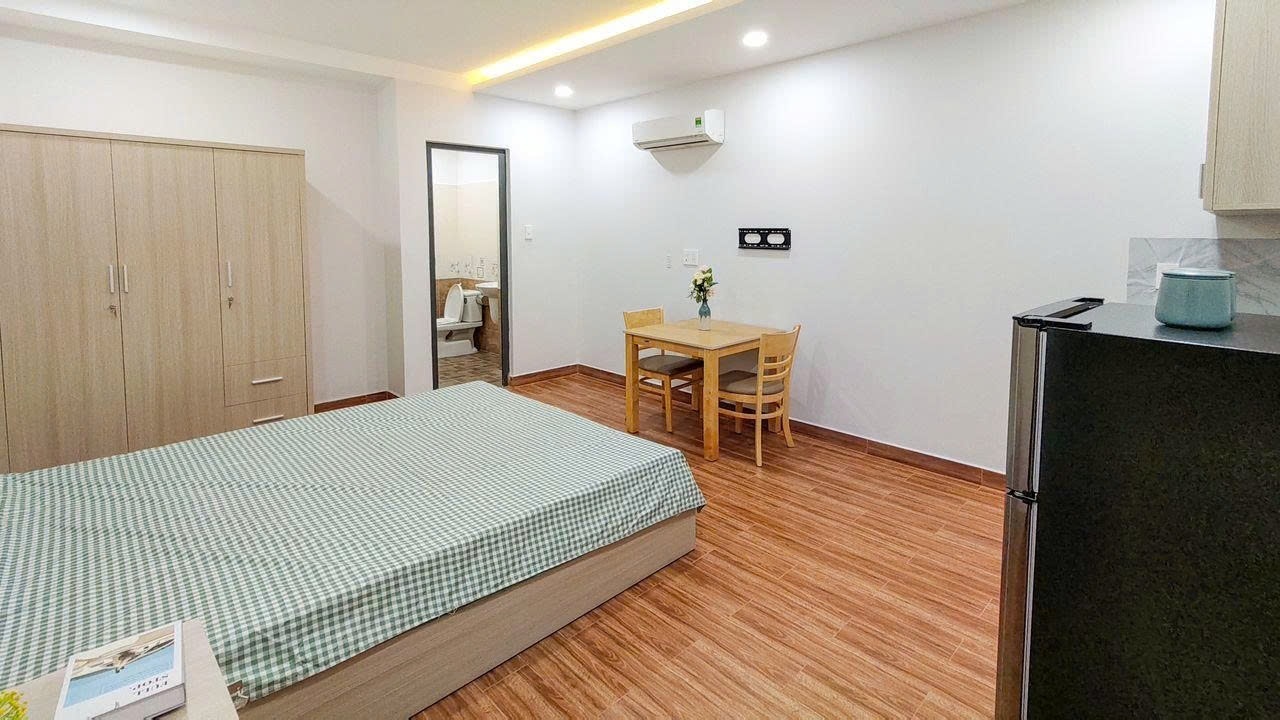 Phòng trọ Studio 20m2 tại PTC House Đường số 8 - Quận 7 - Phòng ngủ