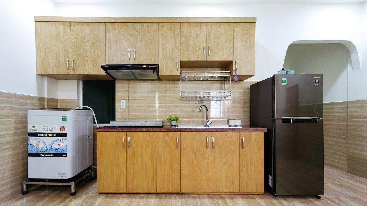 Phòng trọ Studio 20m2 tại PTC House Trần Trọng Cung - Quận 7 - Phòng bếp