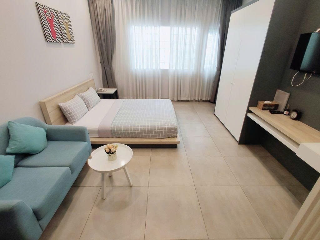 Phòng trọ Studio 25m2 tại PTC House Phan Tôn - Quận 1 - Phòng ngủ