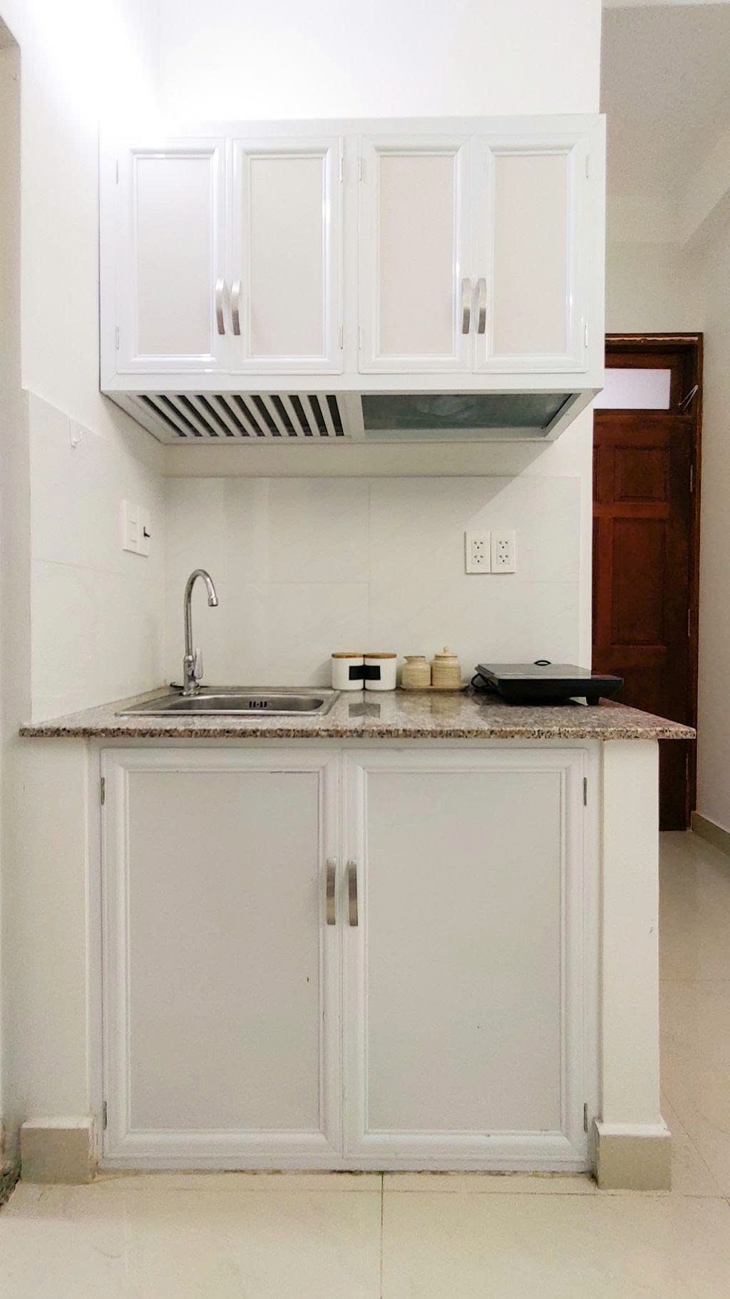 Phòng trọ Studio 12m2 tại PTC House Đường số 3 - Quận 7 - Phòng bếp