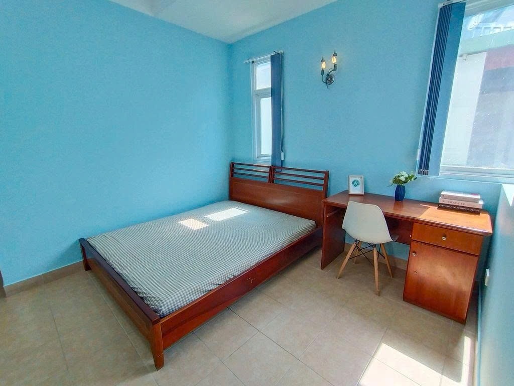 Phòng trọ Studio 20m2 tại PTC House 5 Nguyễn Thị Minh Khai - Quận 1 - Phòng ngủ