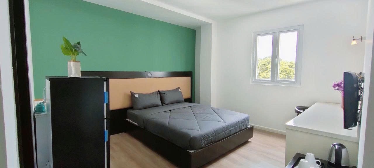 Phòng trọ Studio 12m2 tại PTC House Bùi Thị Xuân 1 - Quận 1 - Phòng ngủ