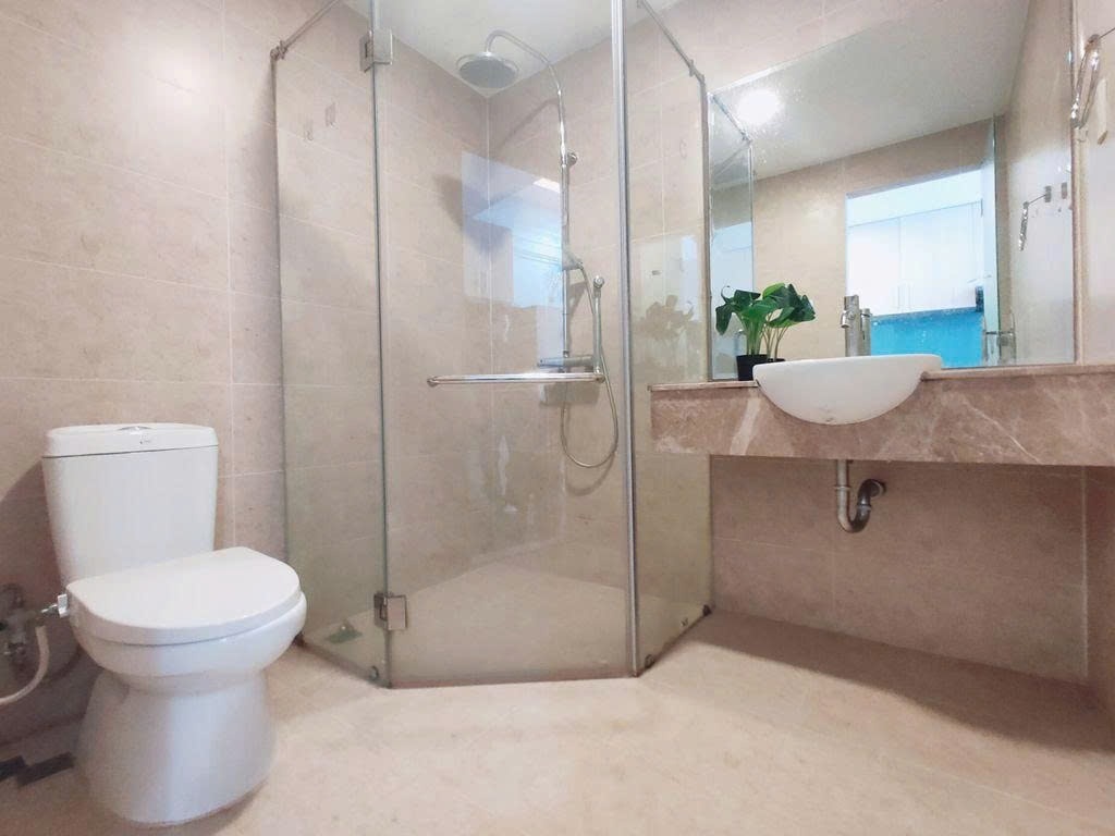 Phòng trọ Studio 25m2 tại PTC House Nguyễn Thái Bình - Quận 1 - Phòng tắm