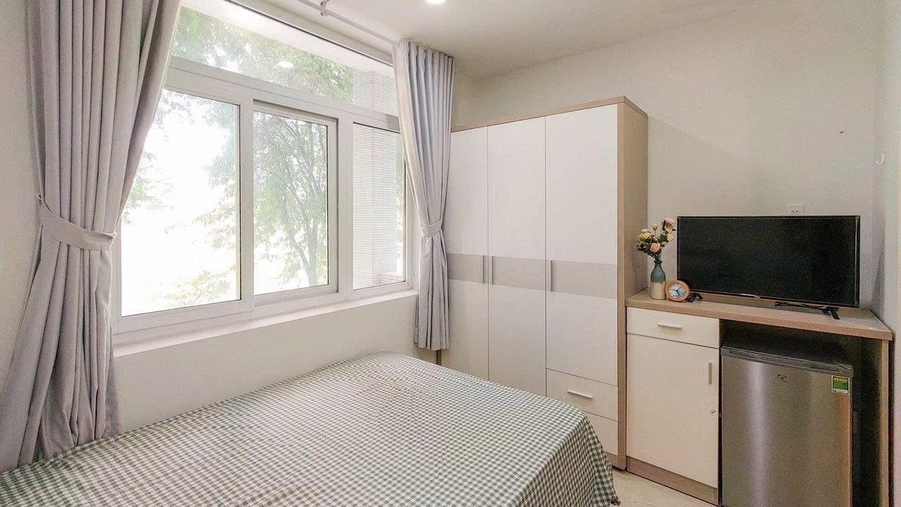 Phòng trọ Studio 10m2 tại PTC House 2 Đường số 2 - Quận 7 - Phòng ngủ