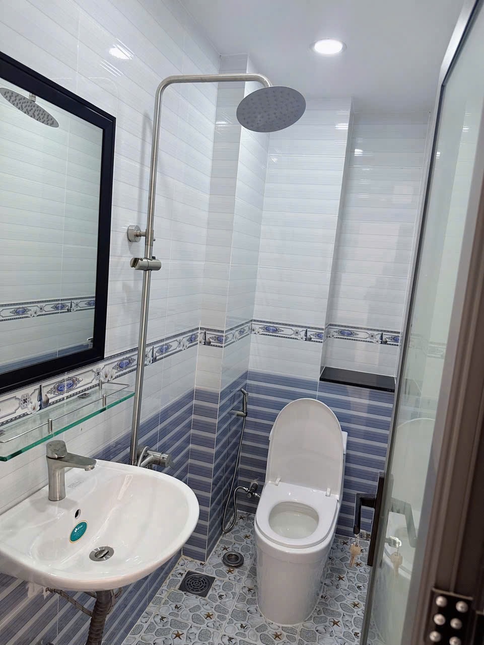 Phòng trọ Studio 25m2 tại Wehomes Trần Bá Giao - Gò Vấp - Phòng tắm