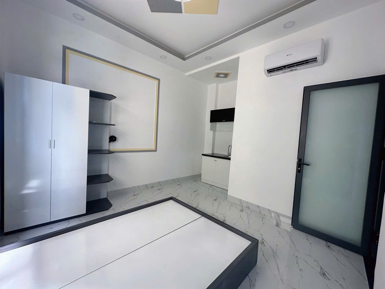 Phòng trọ Studio 25m2 tại Wehomes Trần Bá Giao - Gò Vấp - Phòng ngủ