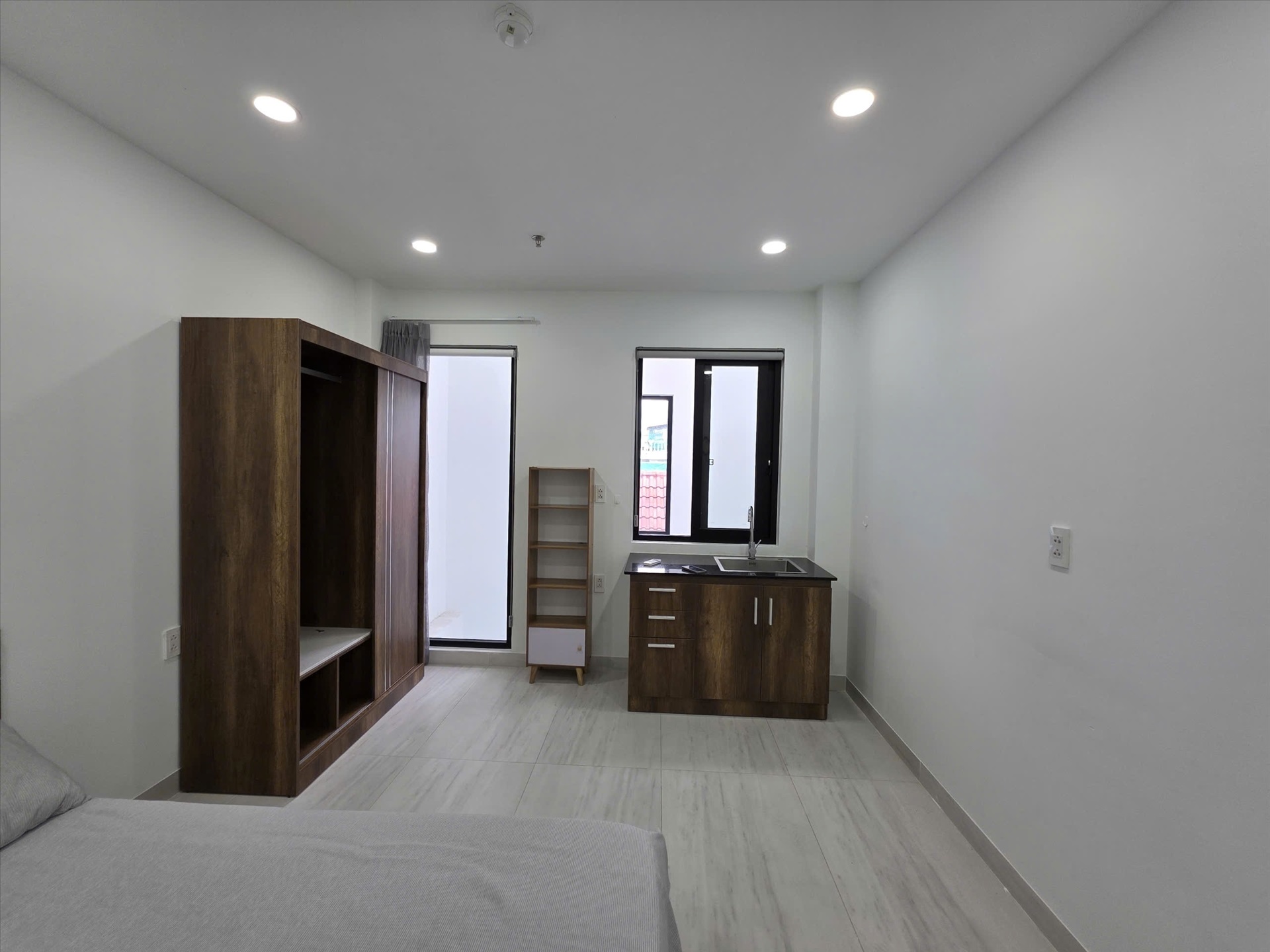 Phòng trọ Studio 25m2 tại AD Home Đường 59 - Gò Vấp - Phòng ngủ