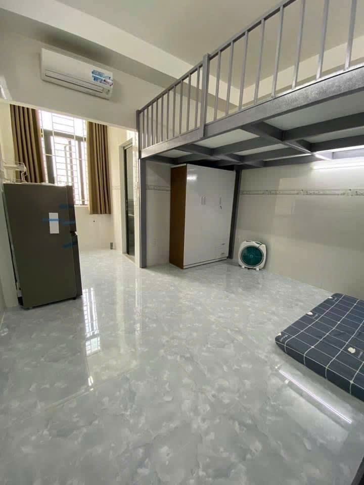 Phòng trọ Duplex 25m2 tại AH Home Lê Đức Thọ - Gò Vấp - Phòng khách