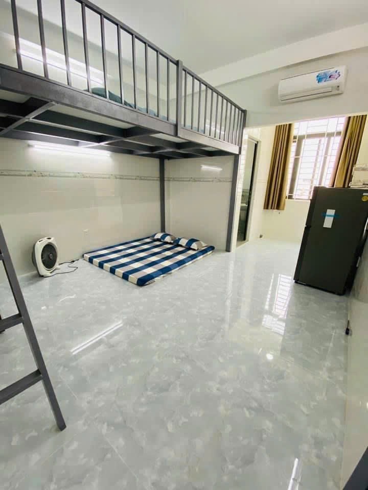 Phòng trọ Duplex 25m2 tại AH Home Lê Đức Thọ - Gò Vấp - Phòng khách