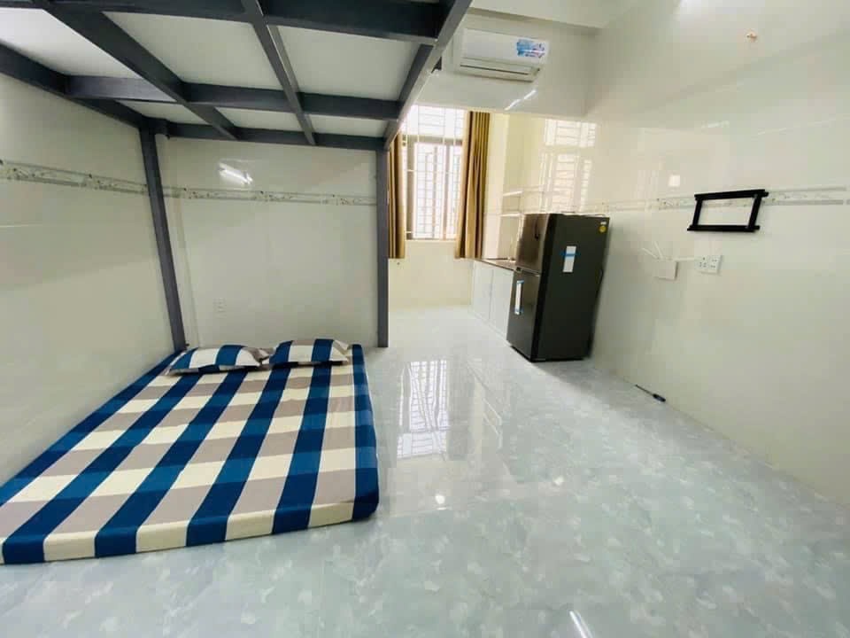 Phòng trọ Duplex 25m2 tại AH Home Lê Đức Thọ - Gò Vấp - Phòng khách