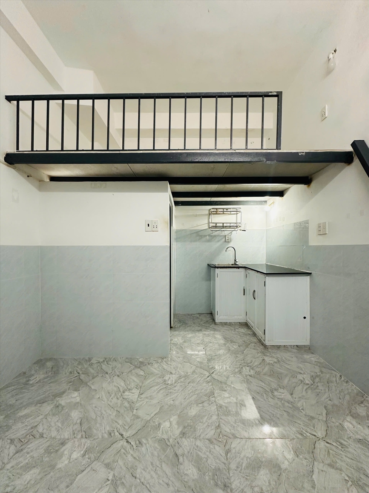 Phòng trọ Duplex 25m2 tại AP Home Nguyễn Kiệm -  Gò Vấp - Phòng khách