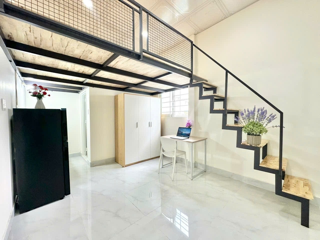 Phòng trọ Duplex 25m2 tại LACASA Home Đường số 28 - Gò Vấp - Phòng khách