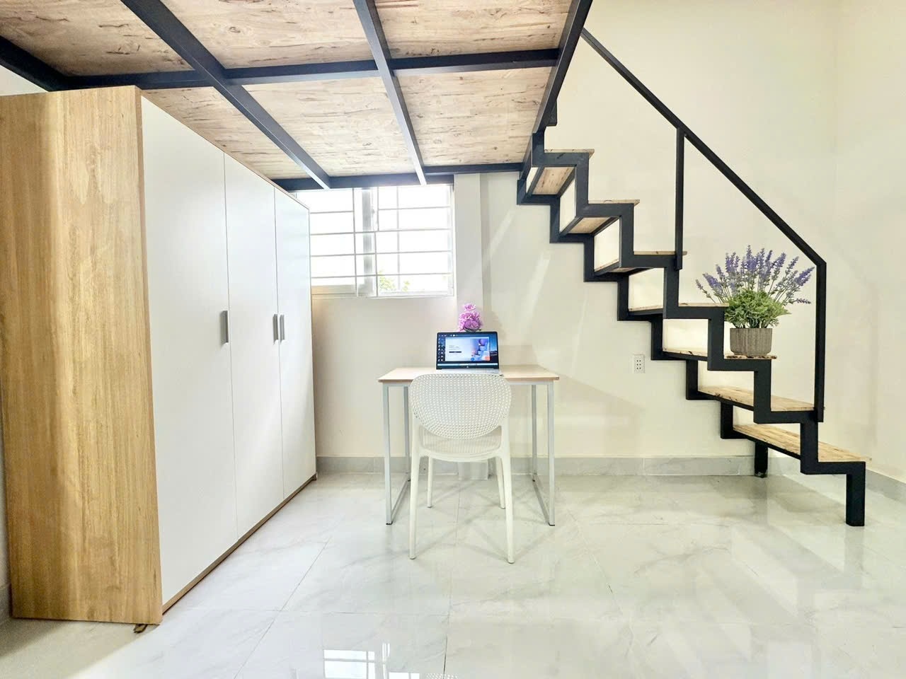 Phòng trọ Duplex 25m2 tại LACASA Home Đường số 28 - Gò Vấp - Phòng khách