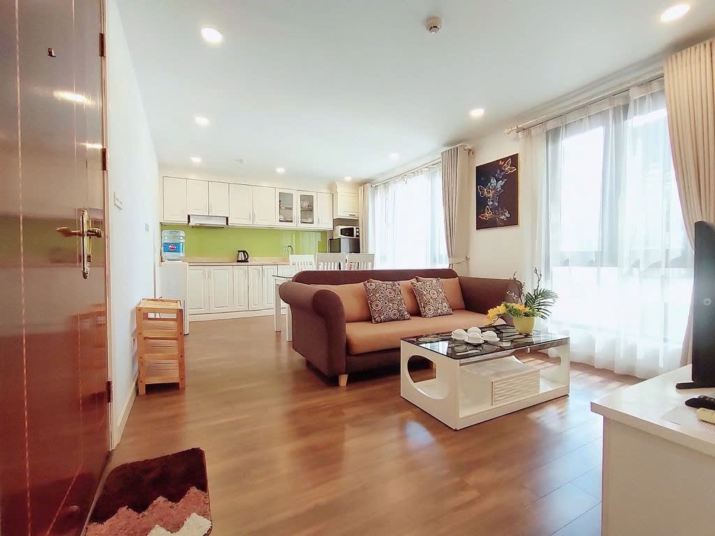 Phòng trọ 1 Phòng ngủ 60m2 tại PTC House Phạm Huy Thông - Ba Đình - Phòng bếp