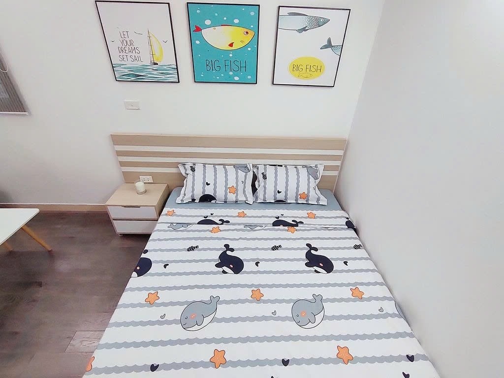 Phòng trọ Studio 30m2 tại PTC House Thịnh Quang - Đống Đa  - Phòng ngủ