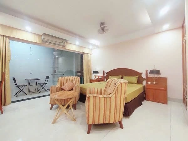 Phòng trọ Studio 40m2 tại PTC House Tứ Liên - Tây Hồ  - Phòng ngủ