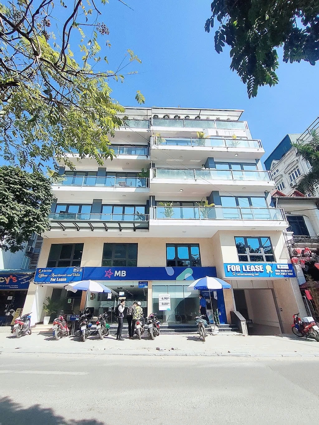 Phòng trọ PTC House Xuân Diệu - Tây Hồ - Toàn cảnh tòa nhà (*)